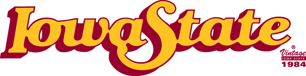 Iowa State Cyclones 1984-1994 Wordmark Logo iron on paper